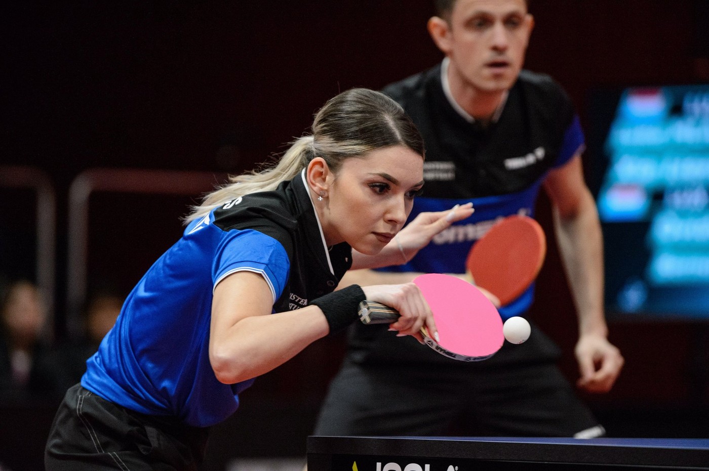 Bernadette Szocs luptă pentru trofeu la Saudi Smash 2024 / Profimedia Images