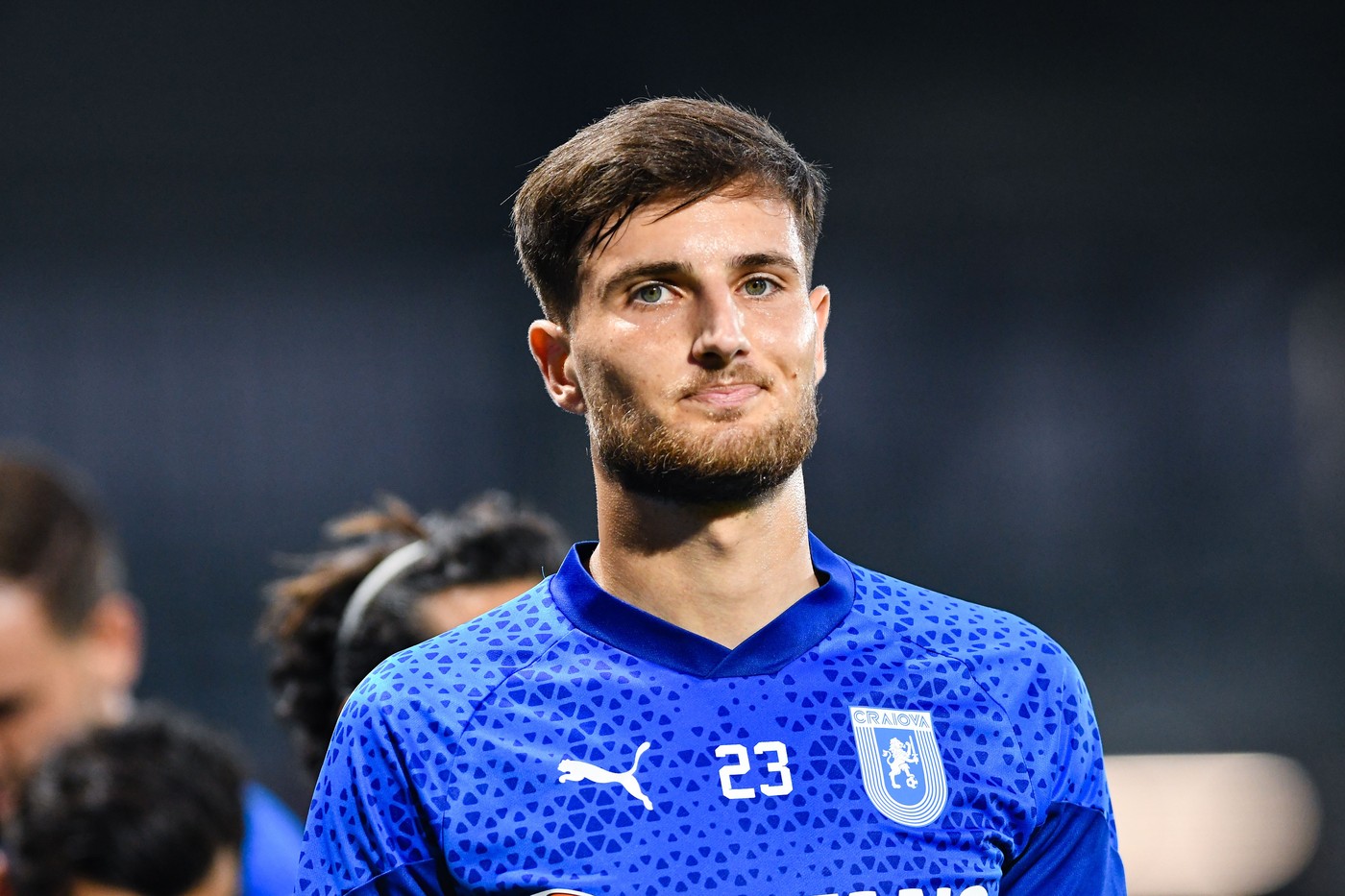 Mihai Căpăţână, în tricoul Universităţii Craiova, pe terenul de fotbal