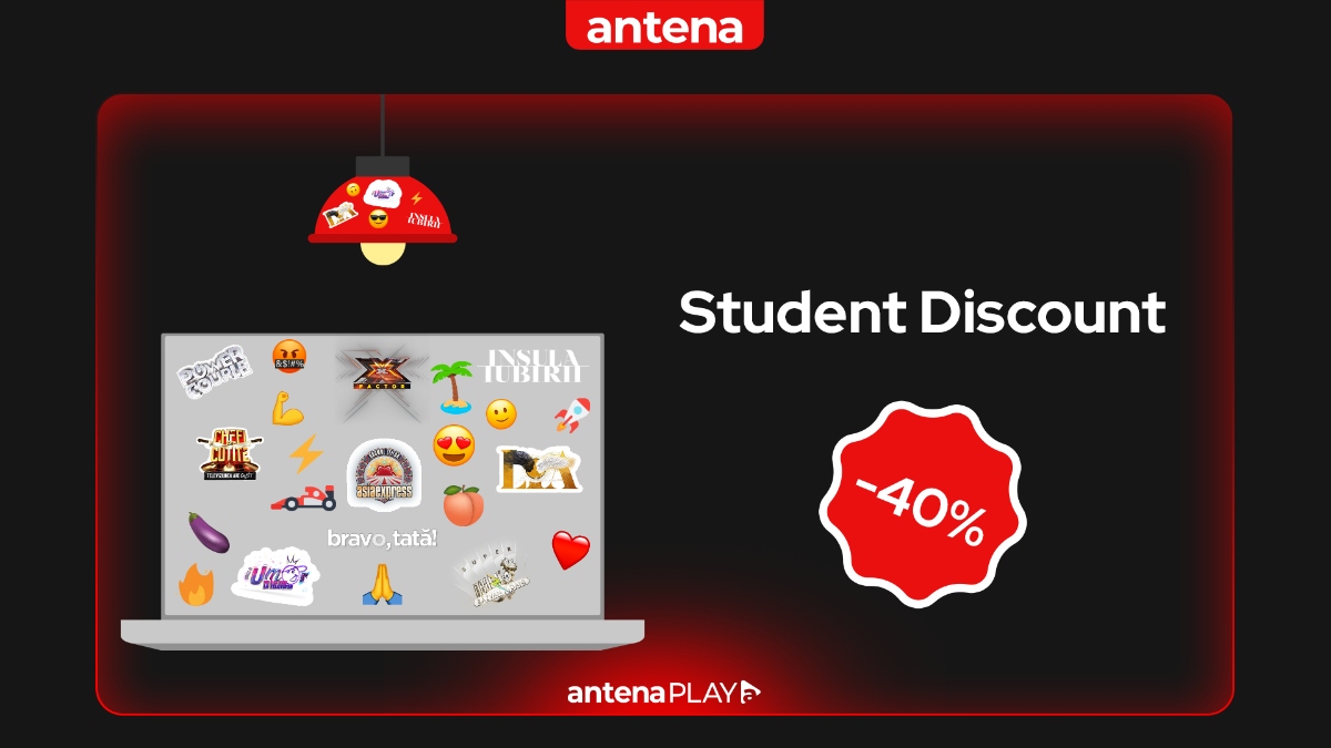 AntenaPLAY lansează abonamentul Student Discount 