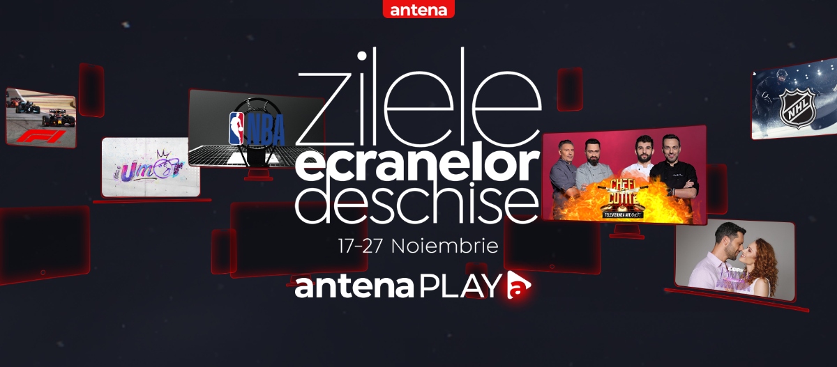 De 11 ani, România dă PLAY! AntenaPLAY invită toți românii la Zilele Ecranelor Deschise 2024