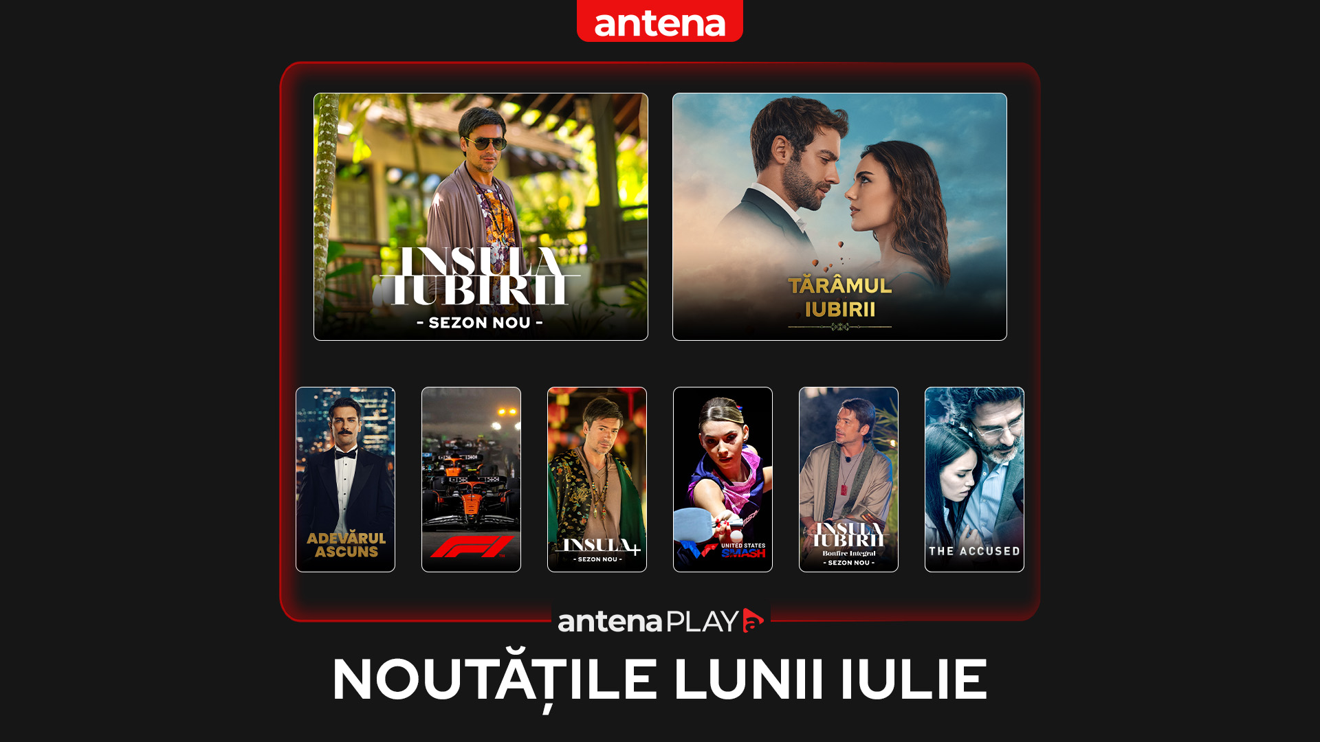 Colaj cu noutățile lunii iulie 2025