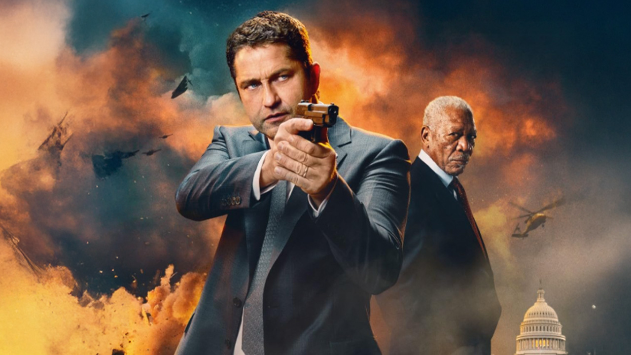 Gerard Butler și Morgan Freeman
