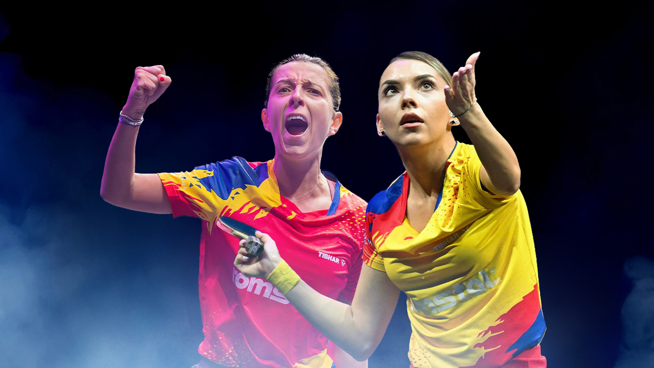 Eliza Samara și Bernadette Szocs împreuna