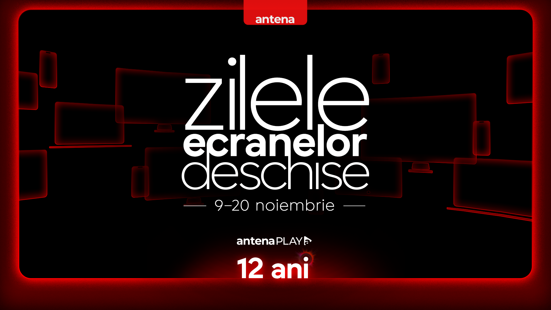 execuție grafică cu mesajul zilele ecranelor deschise 2025 în AntenaPLAY