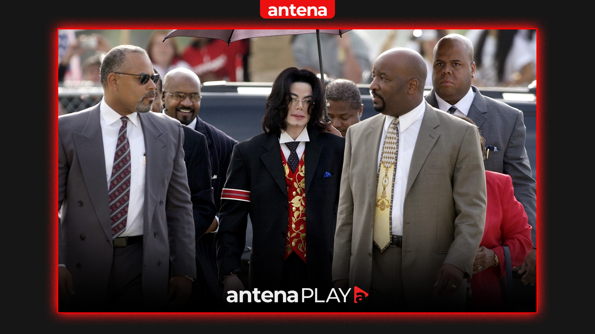 Imagine cu Michael Jackson și echipa lui de avocați